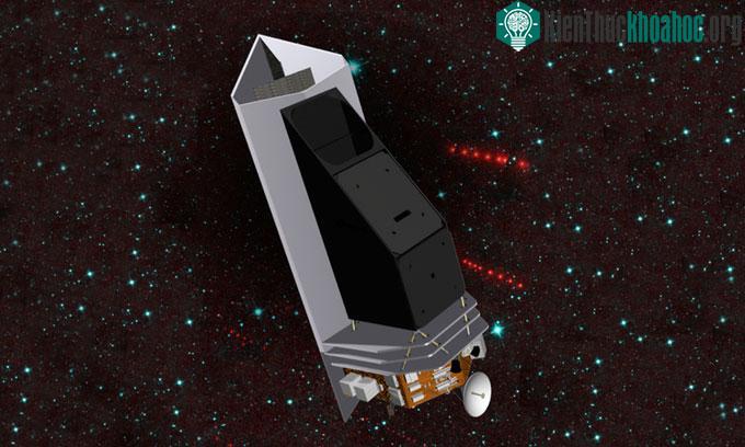 Minh họa kính viễn vọng không gian NEO Surveyor.