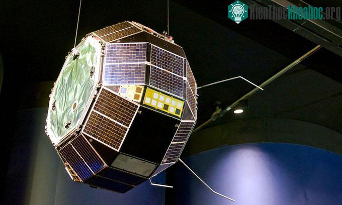 Thiết kế của Prospero, vệ tinh nghiên cứu vũ trụ phóng lên quỹ đạo 50 năm trước.