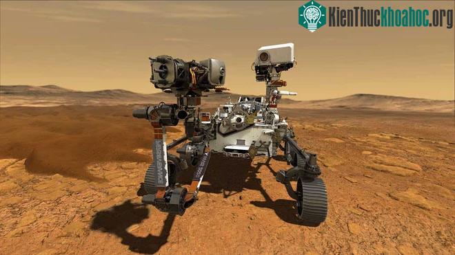 Trong ảnh là tàu thăm dò Perseverance của NASA.