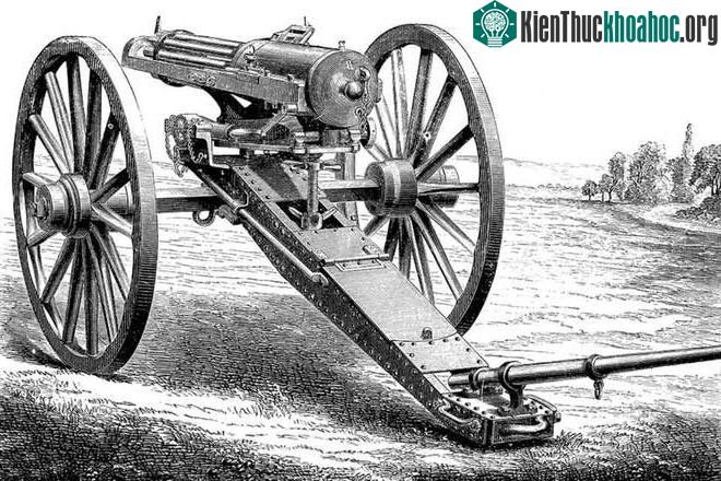 Súng Gatling Gun.