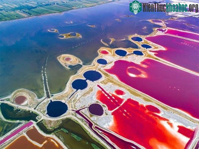 Yuncheng tựa như một bảng màu vẽ khổng lồ.
