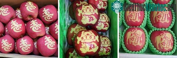 Kỹ thuật dùng ánh sáng mặt trời biến táo thành tác phẩm nghệ thuật của người Nhật ảnh 2