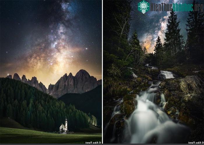 Những bức ảnh tuyệt đẹp này được anh chụp tại Bisisthal và Dolomites, Italy.