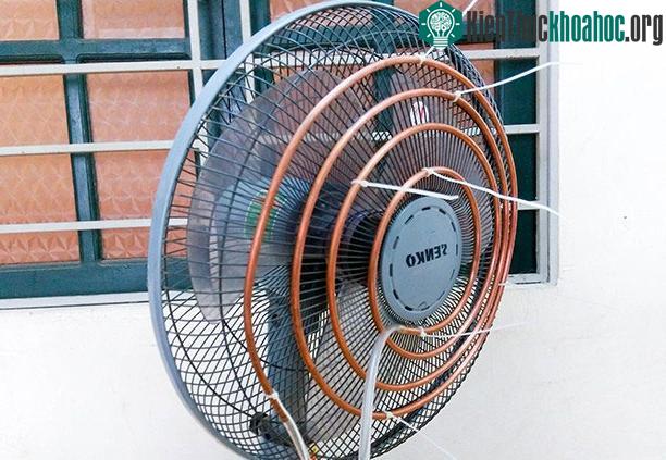 Hướng dẫn tự chế quạt phun sương, quạt hơi nước, quạt điều hòa đơn giản tại nhà ảnh 8