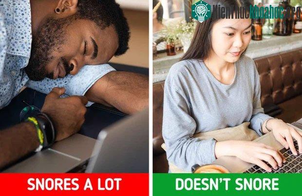Nếu ngáy thường xuyên, đó lại là hấu hiệu cho thấy sức khỏe đang có vấn đề.