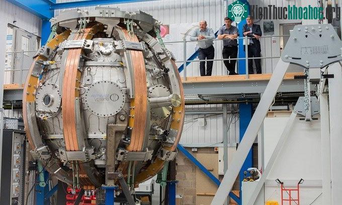 Lò phản ứng ST 40 của Tokamak Energy.