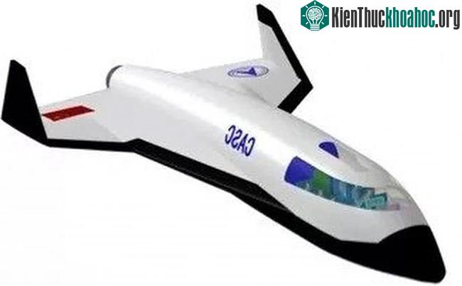 Mẫu máy bay vũ trụ bay thử hôm 16/7.