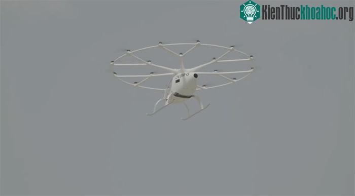 Volocopter đã tiến hành hơn 100 thử nghiệm không chở người trong nhiều năm qua.