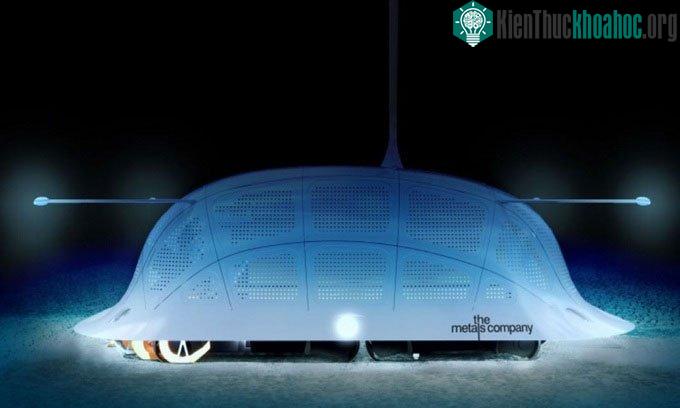 Thiết kế robot thu gom khoáng sản của Metals.