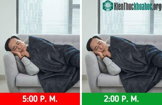 Nhìn chung, giấc ngủ trưa chỉ nên kết thúc vào trước 3h chiều mà thôi.