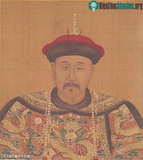 Ảnh chân dung vua Ung Chính.