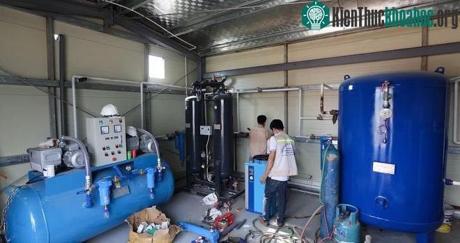 Trạm oxy tổng phục vụ bệnh nhân nặng khi điều trị Covid-19