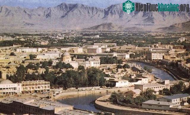 Thành phố Kabul hiện đại của năm 1960.