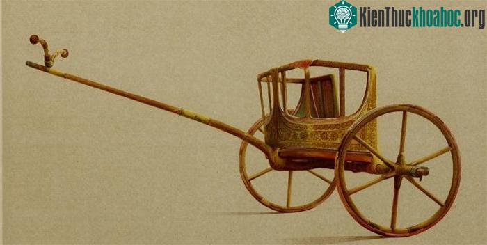 Chiếc xe tuyệt đẹp được bảo quản hoàn hảo trong lăng mộ.