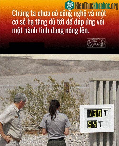Nhiều người dân ở Bắc Mỹ đang phải lánh nạn trong những trạm làm mát như thế này.