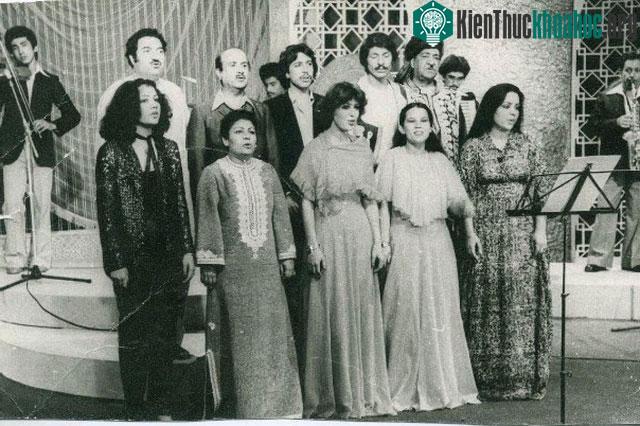 Một dàn hợp xướng ở Afghanistan.