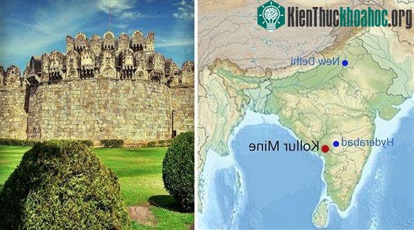 Vùng đất Golconda nhỏ bé từng là thủ phủ kim cương thế giới.