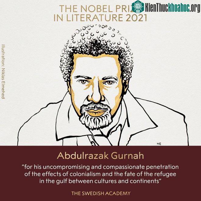 Chân dung Abdulrazak Gurnah.