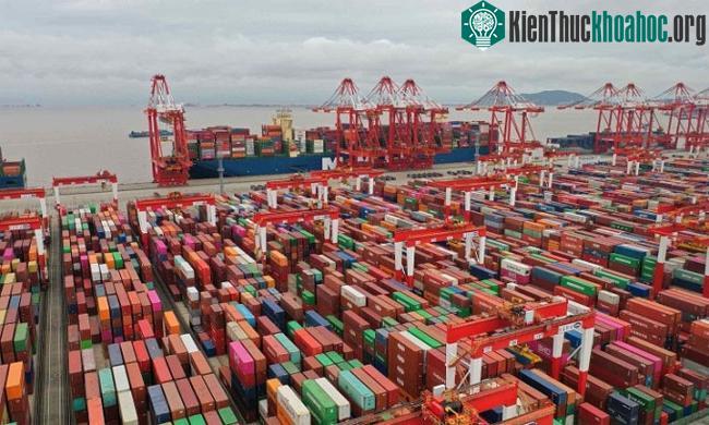 Cảng nước sâu Dương Sơn hôm 19/5/2021.