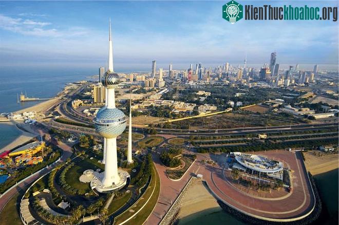 Toàn cảnh thủ phủ thành phố Kuwait.