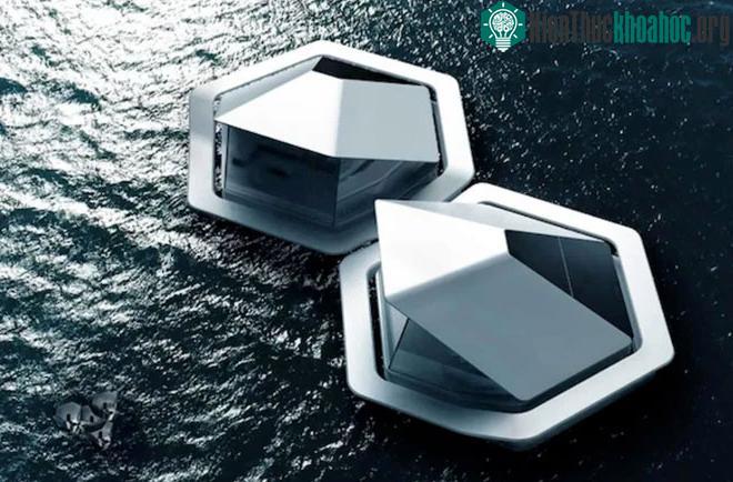 Mô hình nhà ở trên biển với sự hợp tác của các nhà khoa học viễn tưởng