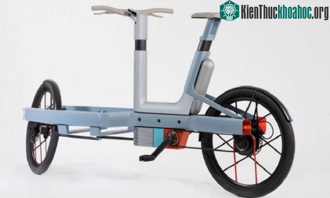 Các bộ phận của xe đạp LAVO có thể tháo lắp tương tự xếp Lego