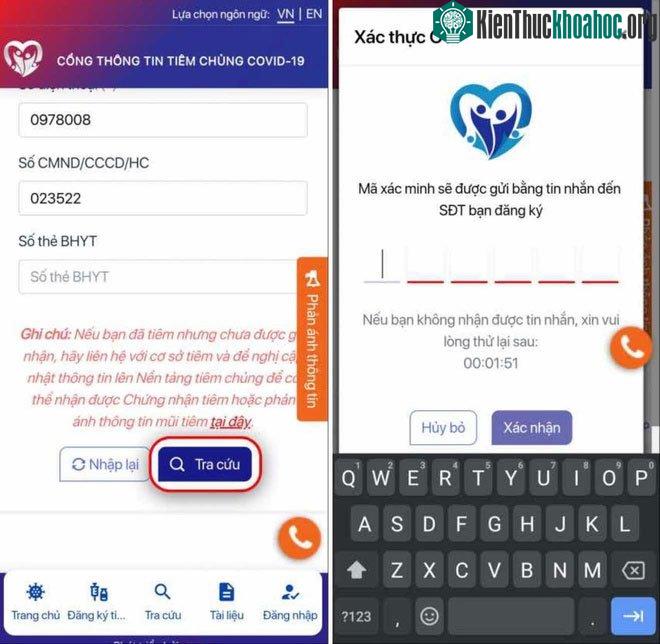 Cách tra cứu, lưu chứng nhận tiêm chủng vào Zalo ảnh 1