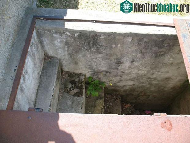 Những bậc cầu thang cao 1,8 mét dẫn xuống quan tài bé Florence