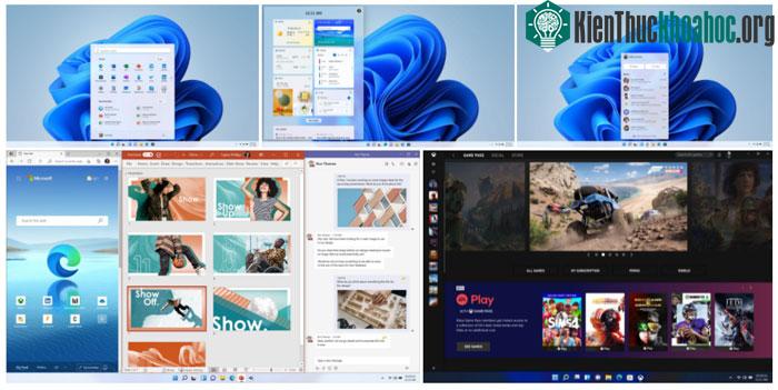 Hàng loạt cải tiến giao diện trên Windows 11.