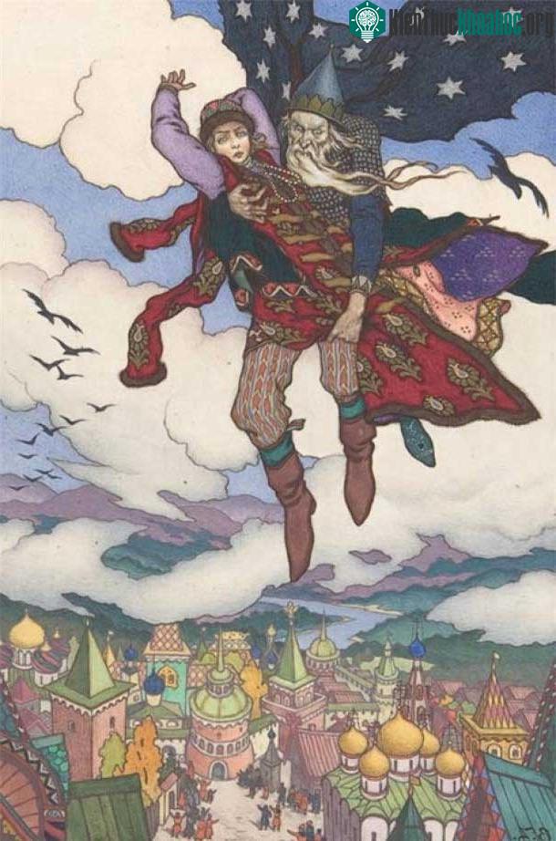 Koschei bắt giữ Marya, Ivan lên đường giải cứu vợ mình.