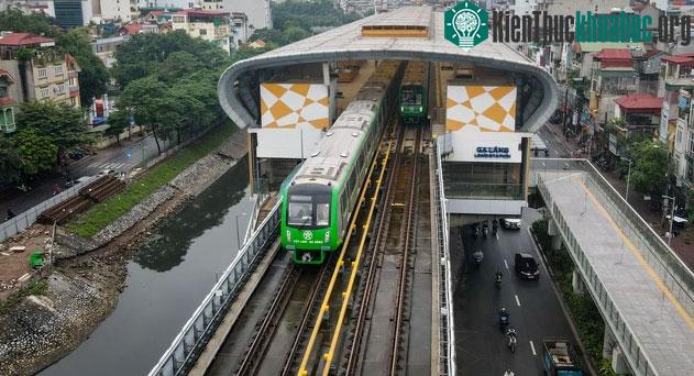 Dự kiến, giá vé tàu Cát Linh - Hà Đông được tính theo quãng đường di chuyển của hành khách