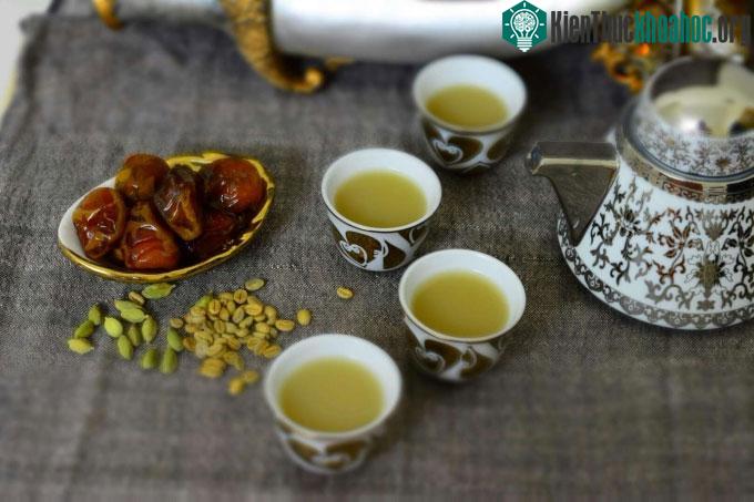 Qahwa là công thức pha cà phê truyền thống của người Arab
