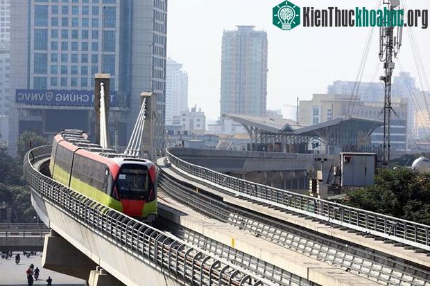 Việc chạy thử là để kiểm tra hoạt động của đoàn tàu, tính đồng bộ giữa hệ thống thông ti