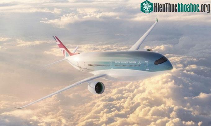 Thiết kế của máy bay chở khách không thải khí FlyZero.
