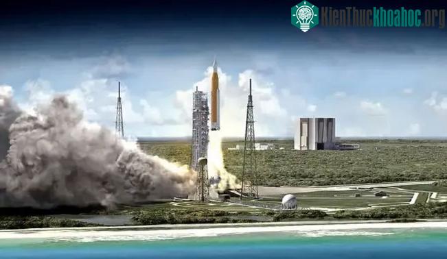 NASA sẽ phóng tên lửa SLS, khởi động cho kỷ nguyên Artemis.&nbsp;