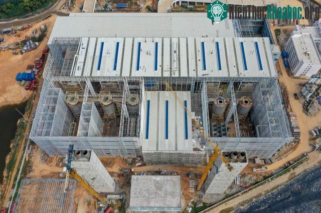 Nhà máy được giới thiệu "sử dụng công nghệ đốt rác châu Âu".