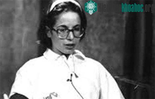 Folligny, cô gái tham gia thực nghiệm.