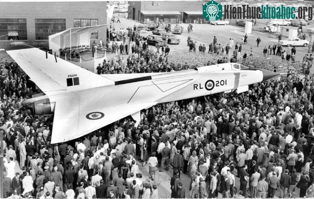 Máy bay siêu thanh có tên là Avro Arrow