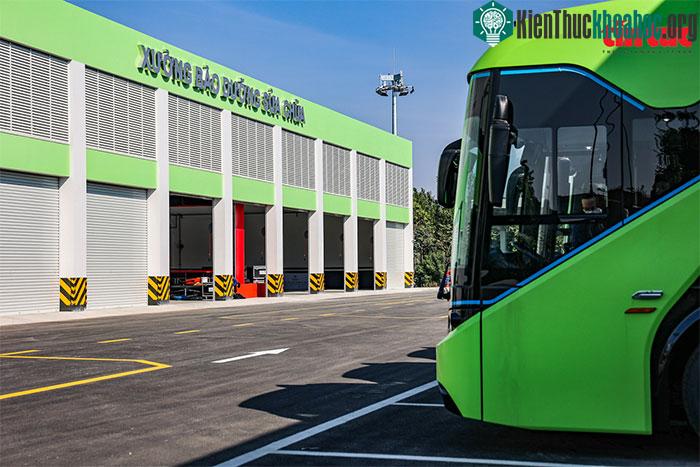 Mỗi khu Depot đều có trung tâm bảo dưỡng sửa chữa xe.