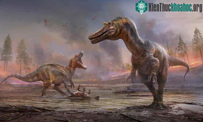 Ceratosuchops inferodios (trái) và Riparovenator milnerae