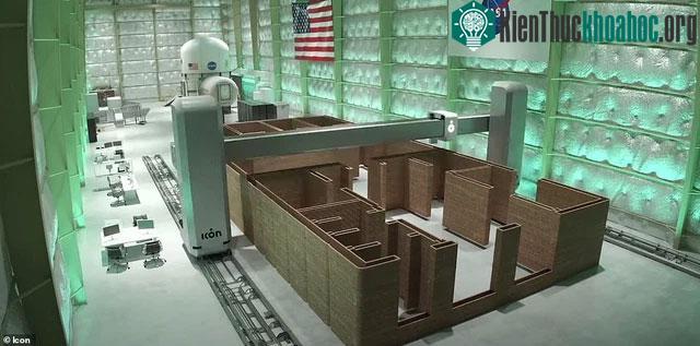 Công nghệ thích hợp để xây dựng môi trường sống ngoài Trái Đất là in 3D vì thiếu vật liệu xây dựng.