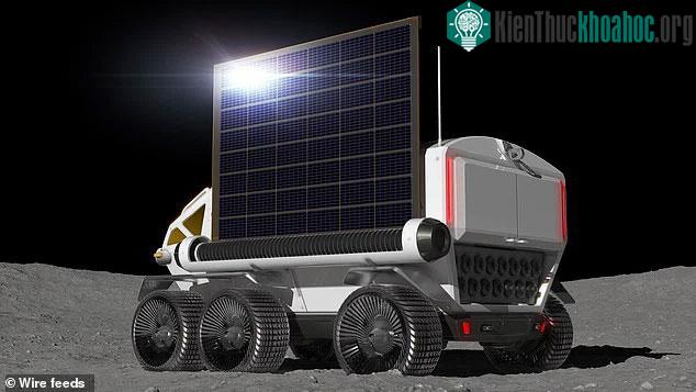 Xe Lunar Cruiser sẽ có tổng phạm vi hoạt động trên bề mặt Mặt trăng là hơn 10.000km
