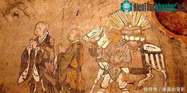 Tranh minh họa thầy trò Đường Tăng.