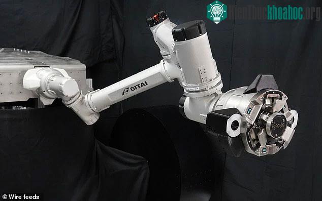 Cánh tay robot cho Lunar Cruiser.