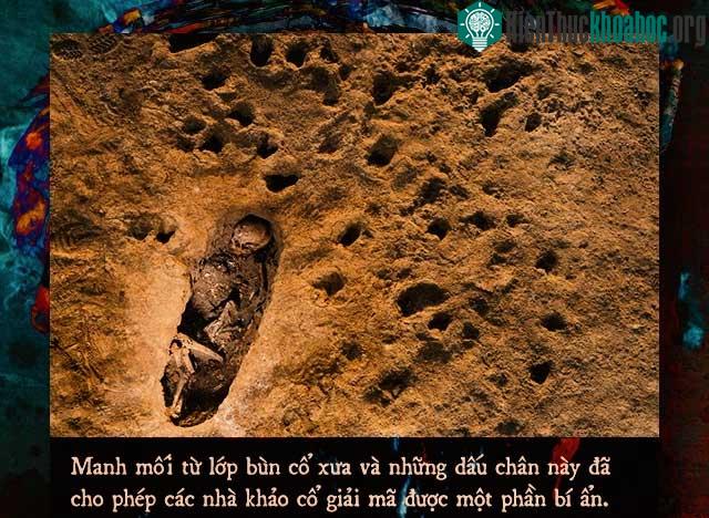 Lớp bùn cổ xưa với những dấu chân bí ẩn