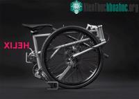 Ảnh Helix: Xe đạp gấp nhỏ gọn nhất thế giới
