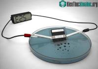 Ảnh Pin tự hủy, tan khi gặp nước trong vòng 30 phút