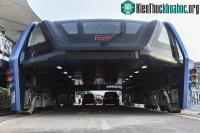 Ảnh Trung Quốc thử nghiệm xe buýt "bay"