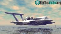 Ảnh Tàu biển lai máy bay di chuyển nhờ đệm không khí