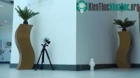 Ảnh Chiếc máy ảnh có thể nhìn cong qua góc tường